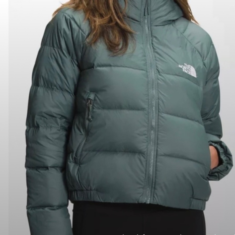 Like New Women’s North Face Hydrenelite Down Hoodie- Size M Balsam Green